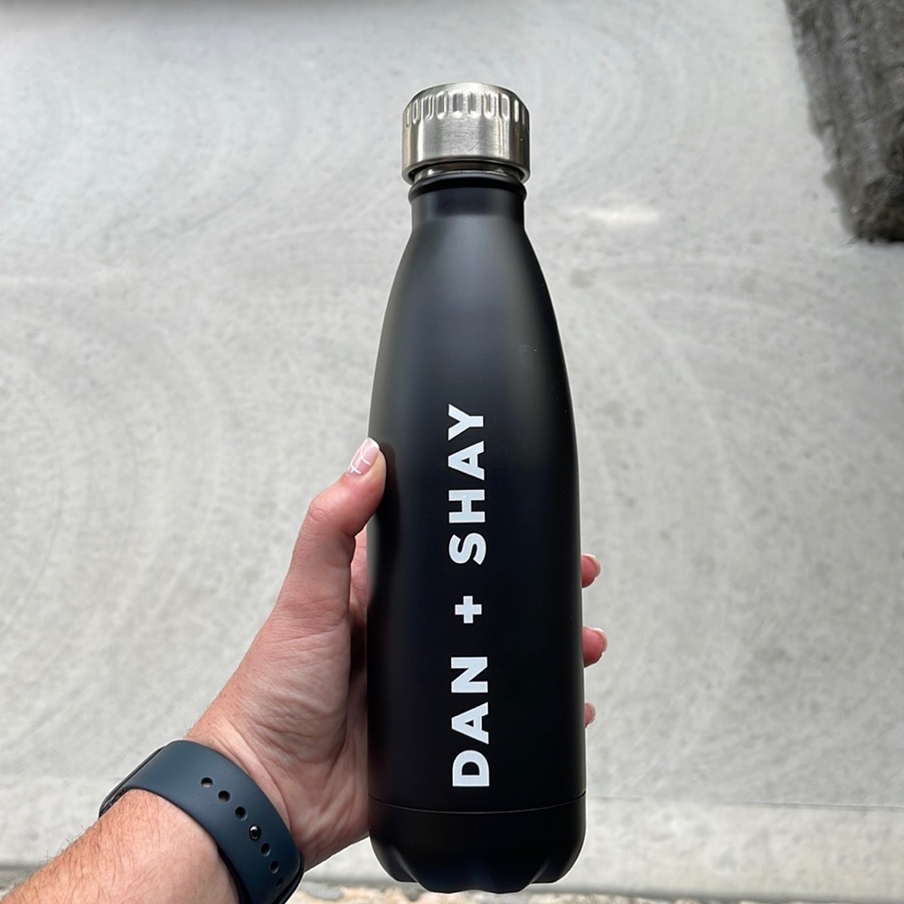 Dan + Shay water bottle